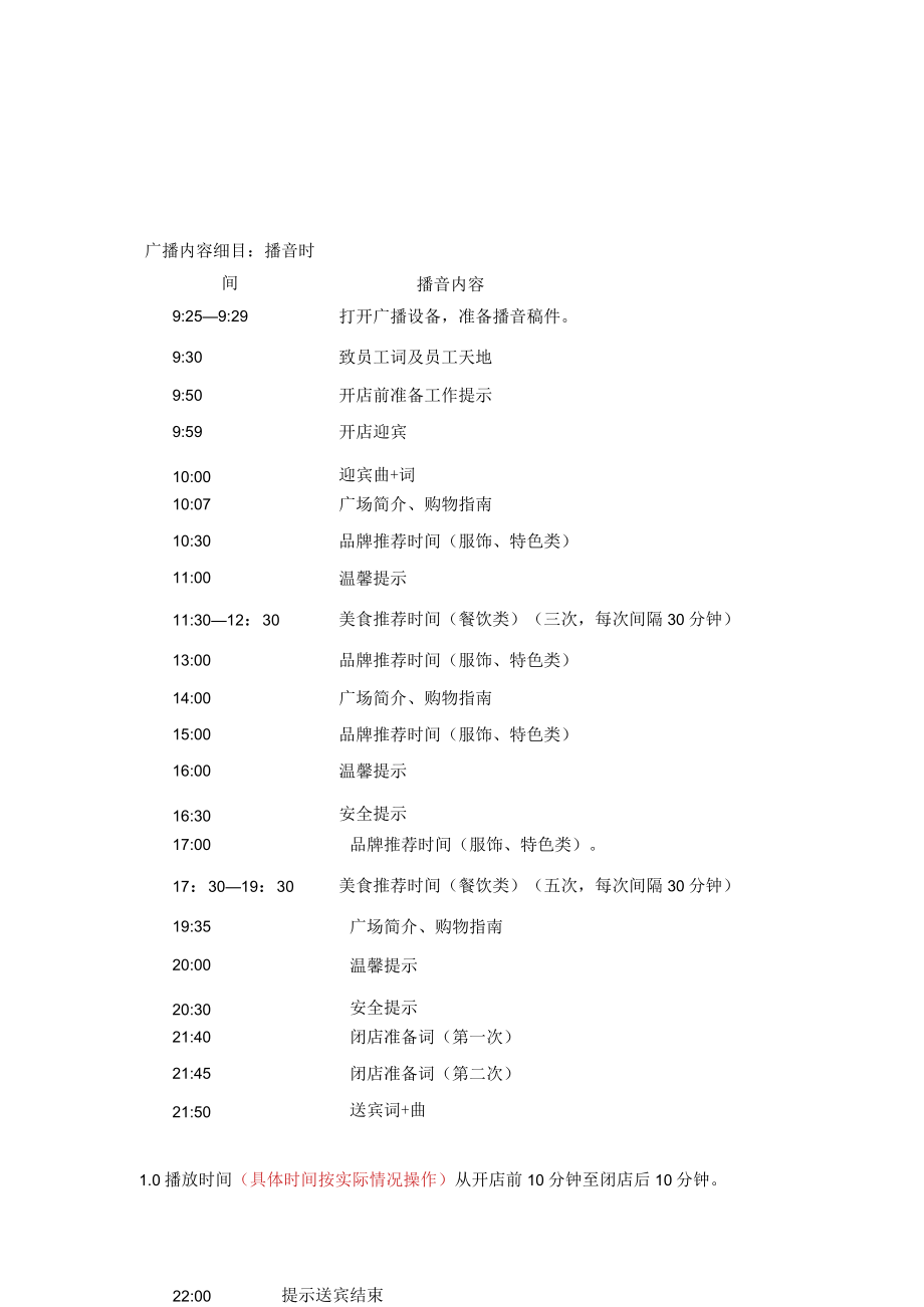 商户（顾客）意见征询管理规程 广播工作指引 员工牌制作工作指引 客服部规范模板.docx_第3页