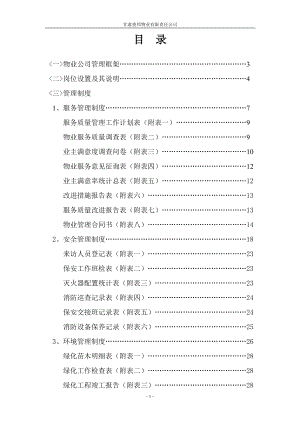 物业公司管理制度大全.docx