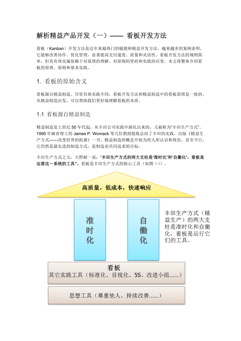 精益产品开发-看板.docx_第1页