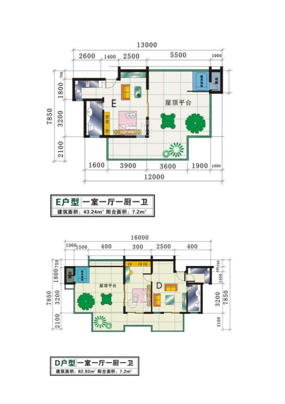 经典度假公寓产品户型设计参考书.docx_第3页