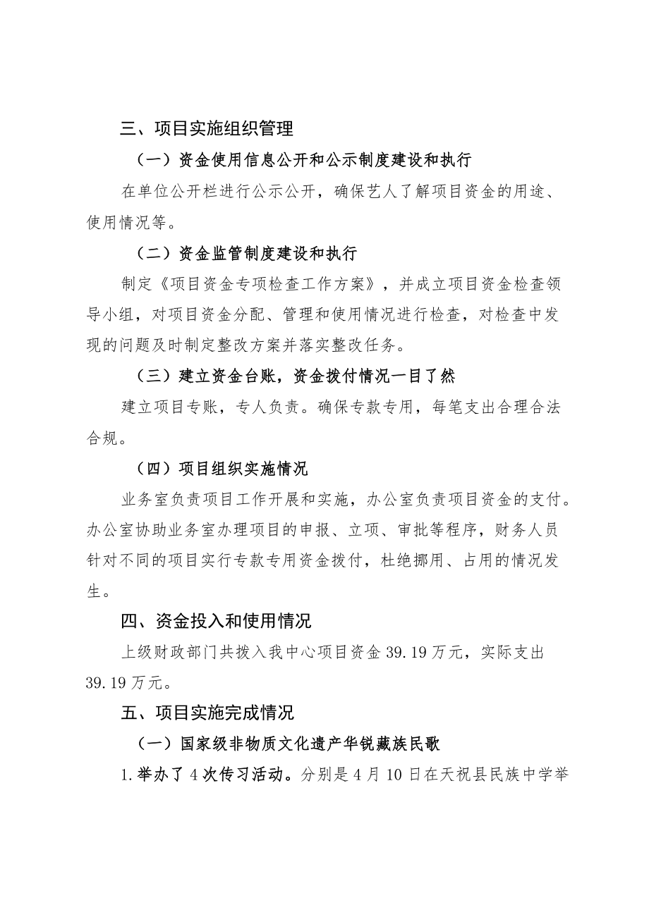 藏语言文字指导中心2020年度项目绩效自评报告.docx_第2页