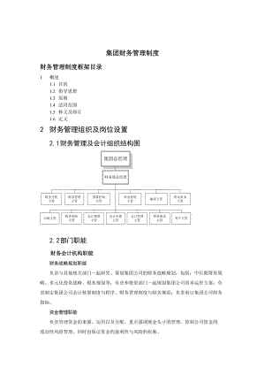 某集团财务管理规程.docx