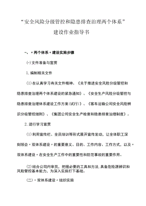 双体系建设作业指导书.docx