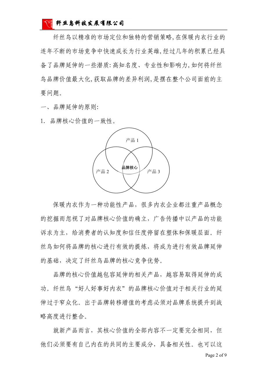 某科技发展有限公司品牌延伸方案.docx_第2页