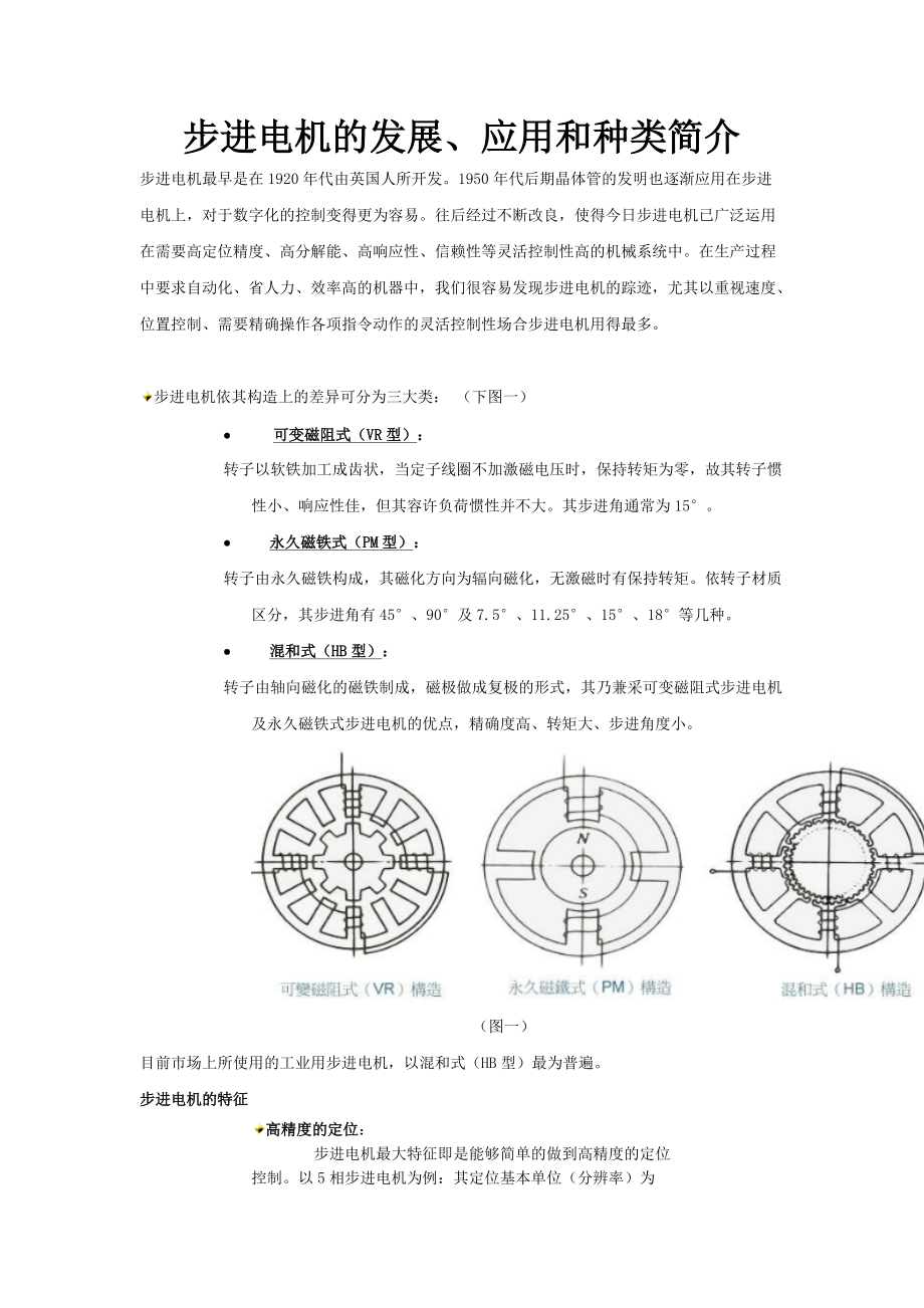 步进电机的发展.docx_第1页