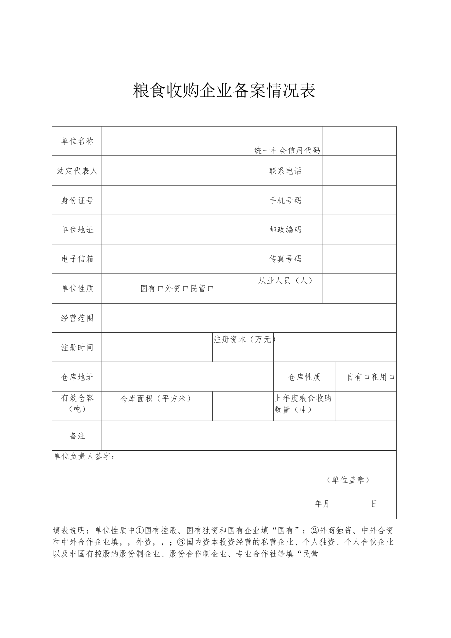 粮食收购企业备案资料.docx_第3页