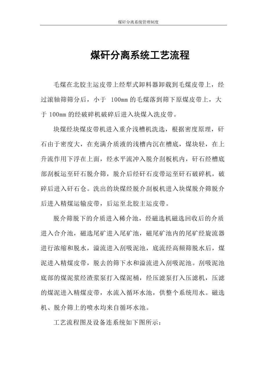 煤矸分离系统管理制度.docx_第3页