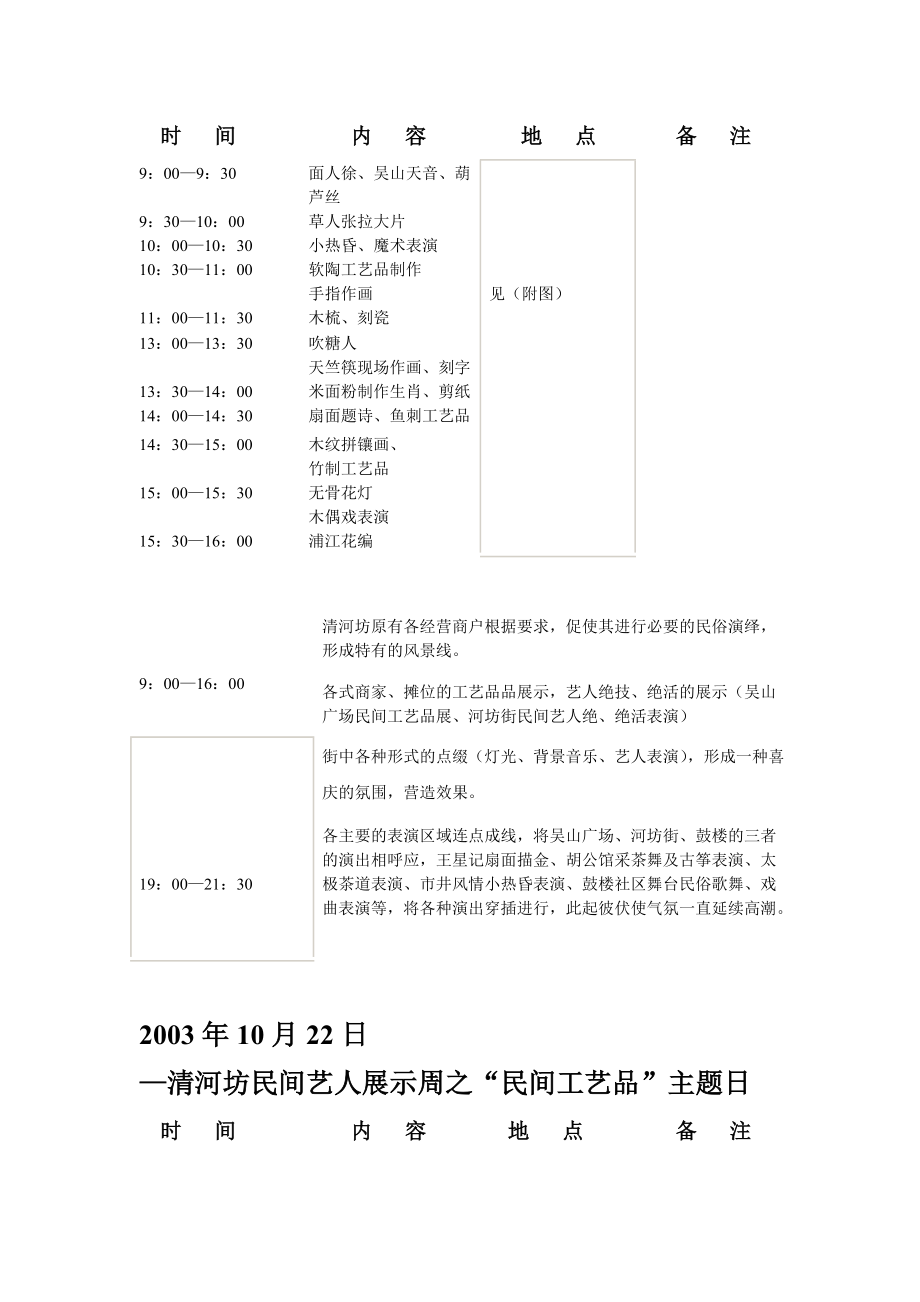 清河坊民间艺人展示周策划方案.docx_第3页