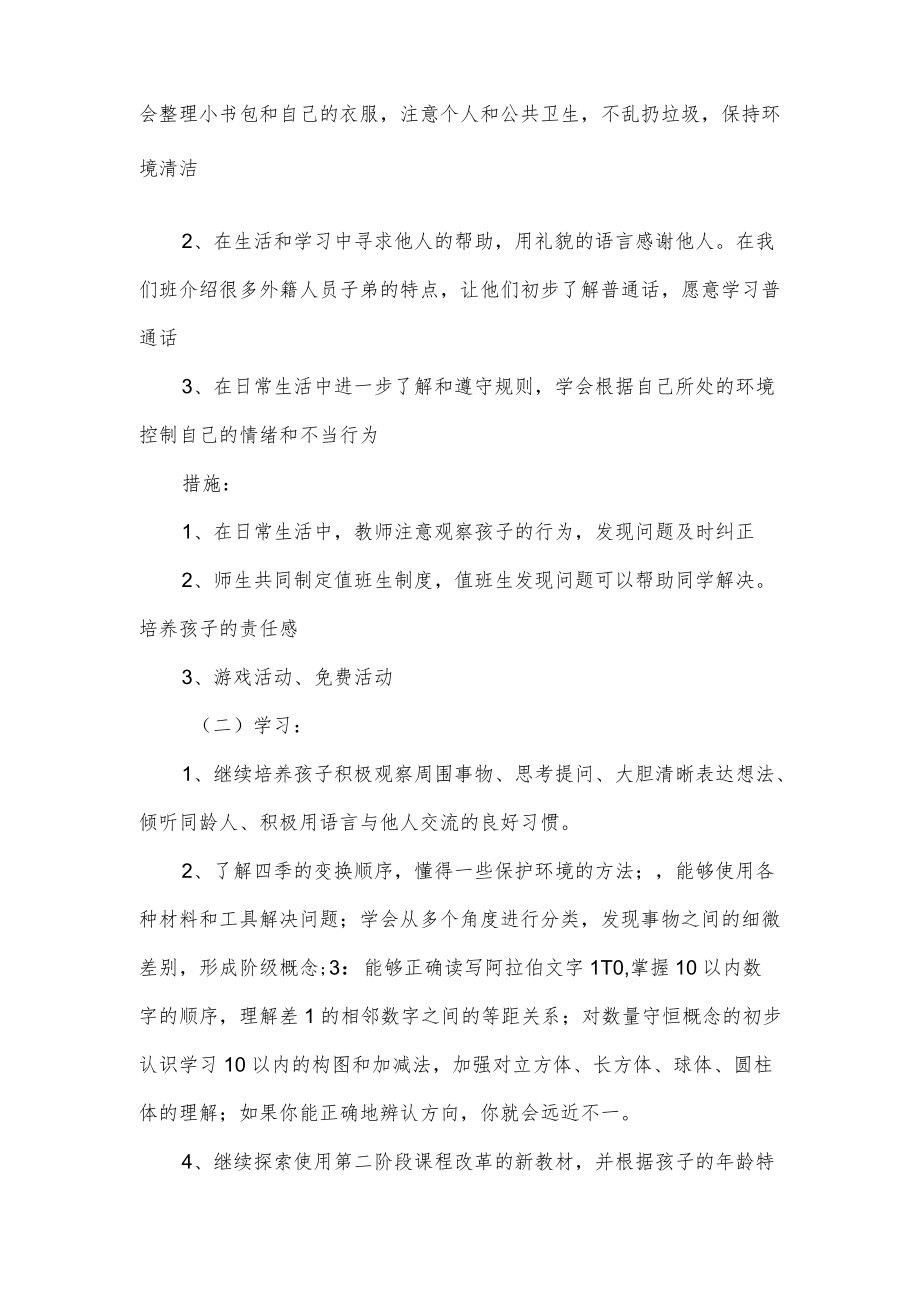 大班第二学期工作计划.docx_第2页