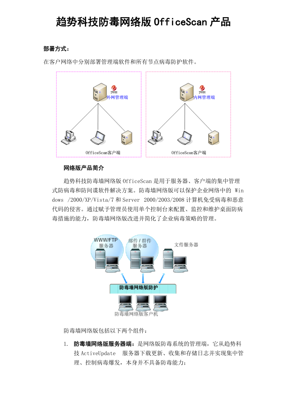 趋势科技防毒网络版OfficeScan产品介绍.docx_第1页