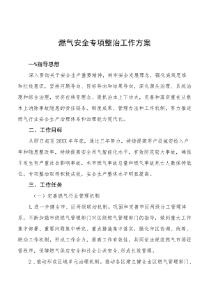 全市燃气安全风险隐患排查整治行动方案大全.docx