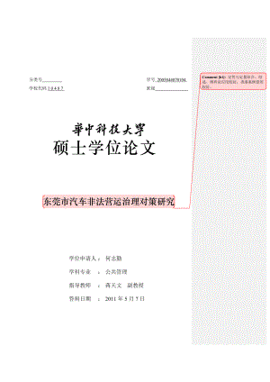 汽车非法营运治理对策研究分析.docx