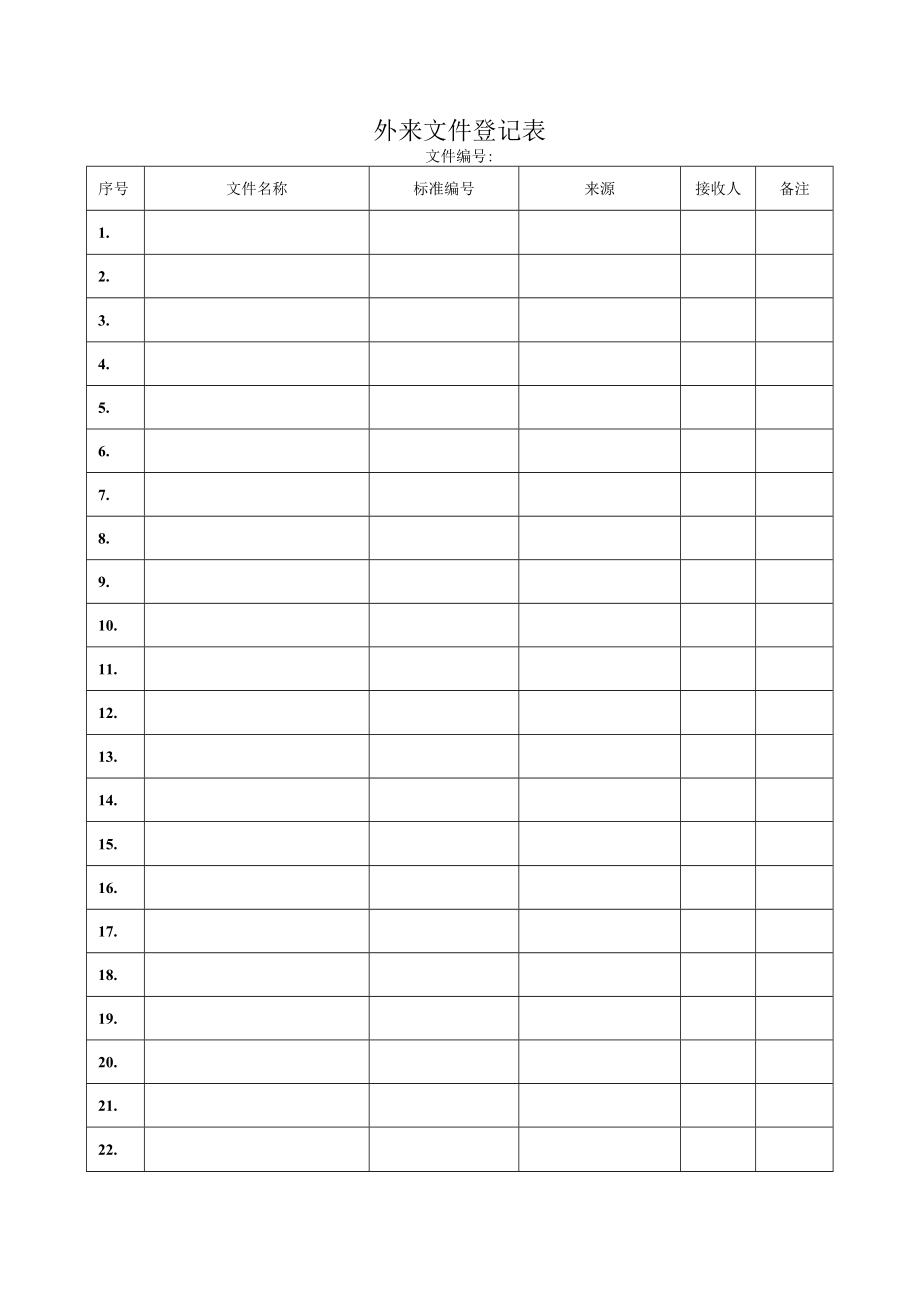 外来文件登记表.docx_第1页