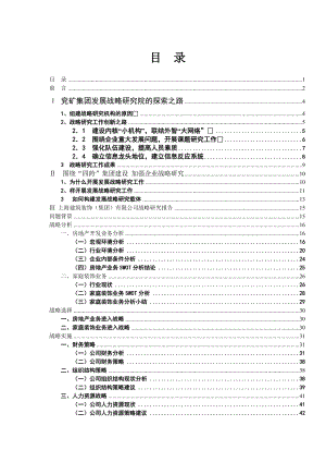 某集团发展战略的报告.docx