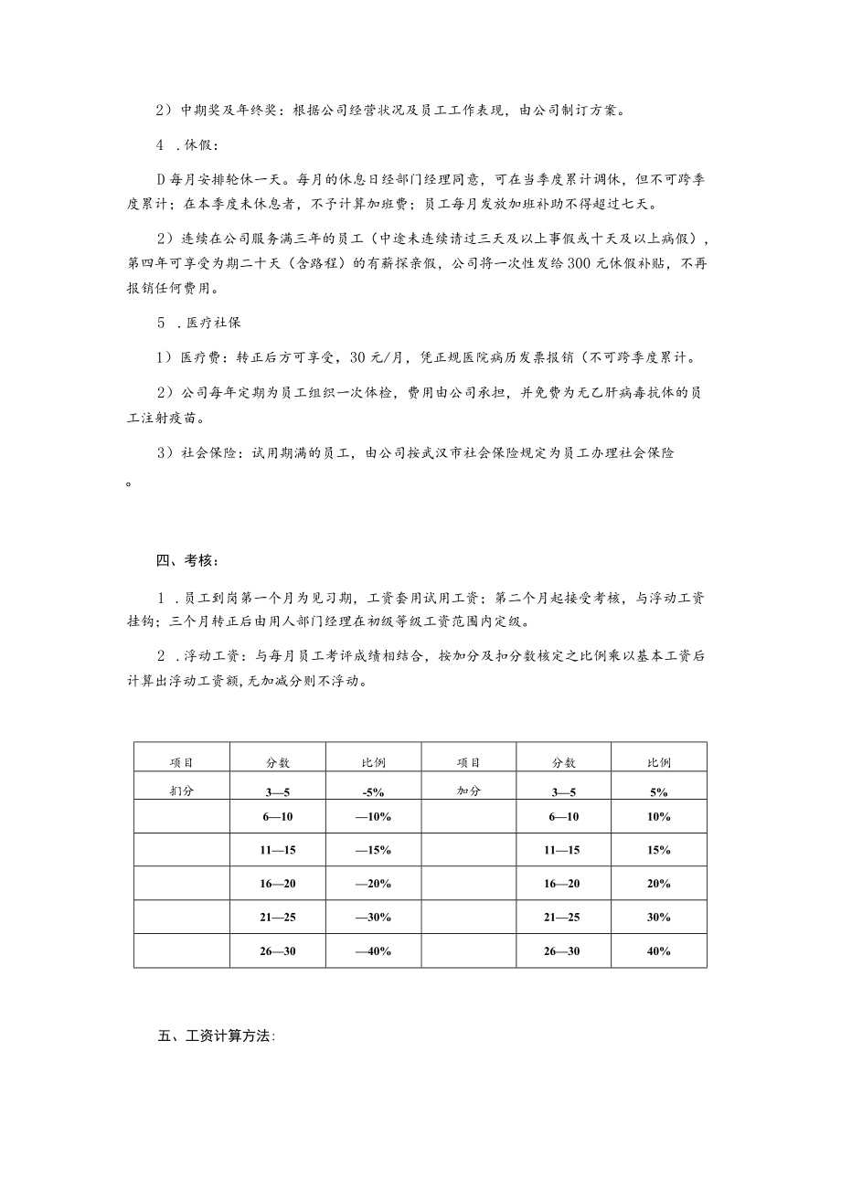 临聘人员工资及福利标准.docx_第3页