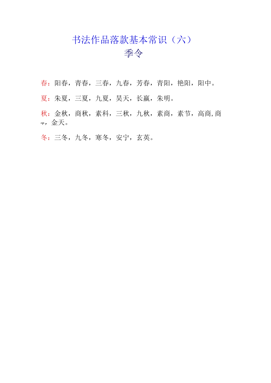 书法作品落款基本常识(六).docx_第1页