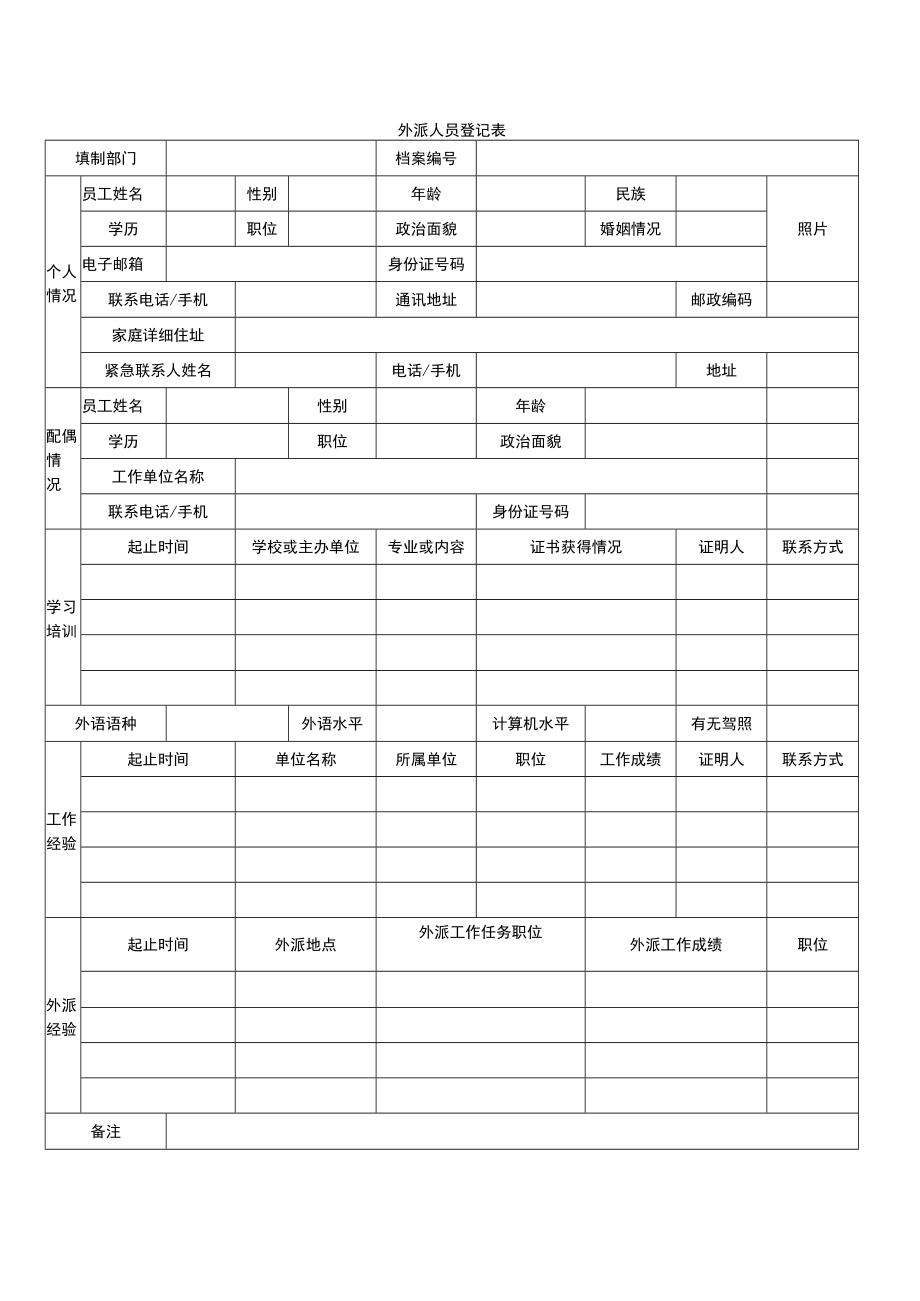 外派人员登记表.docx_第1页