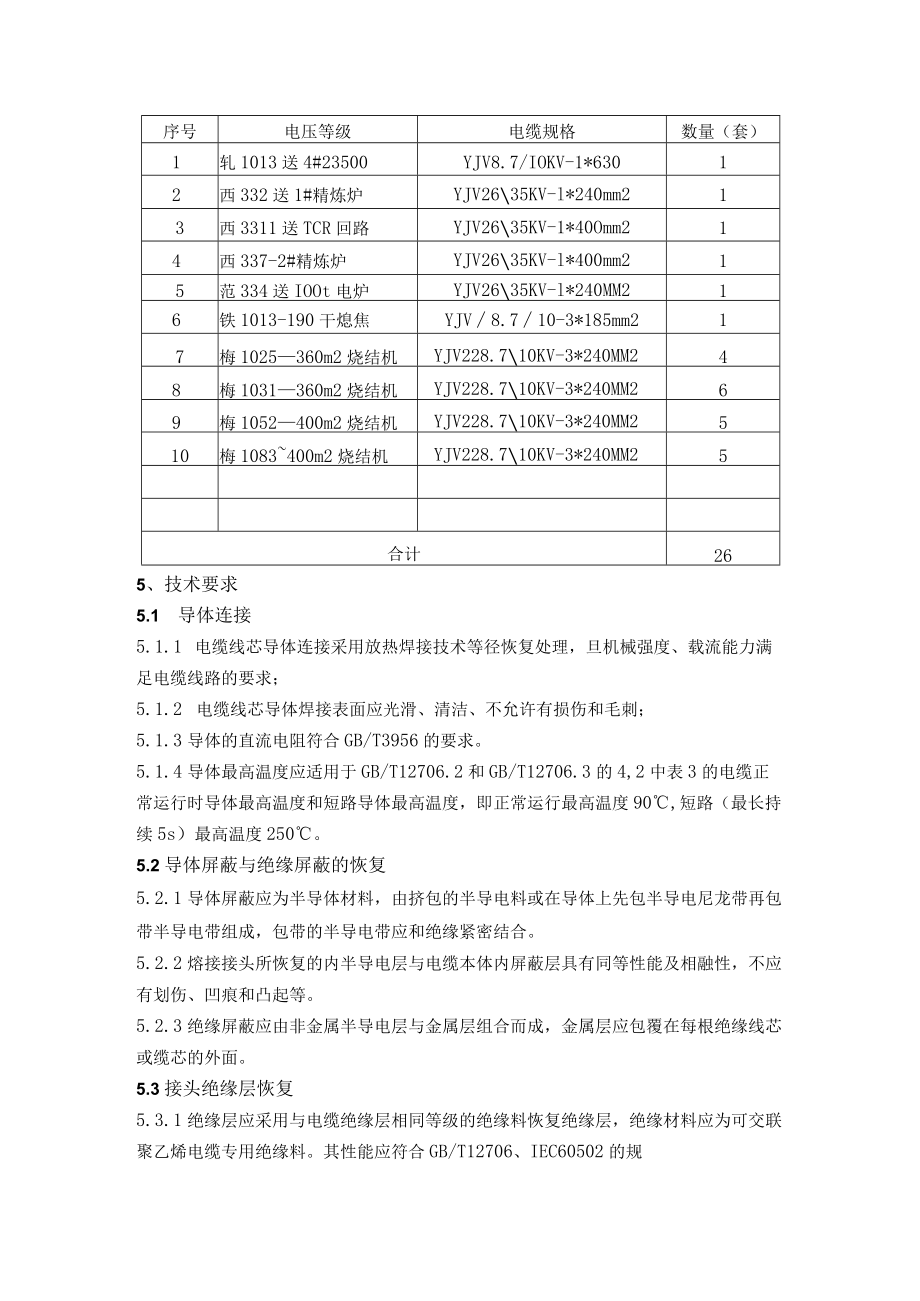 高压电缆中间接头模注熔接处理技术要求.docx_第2页