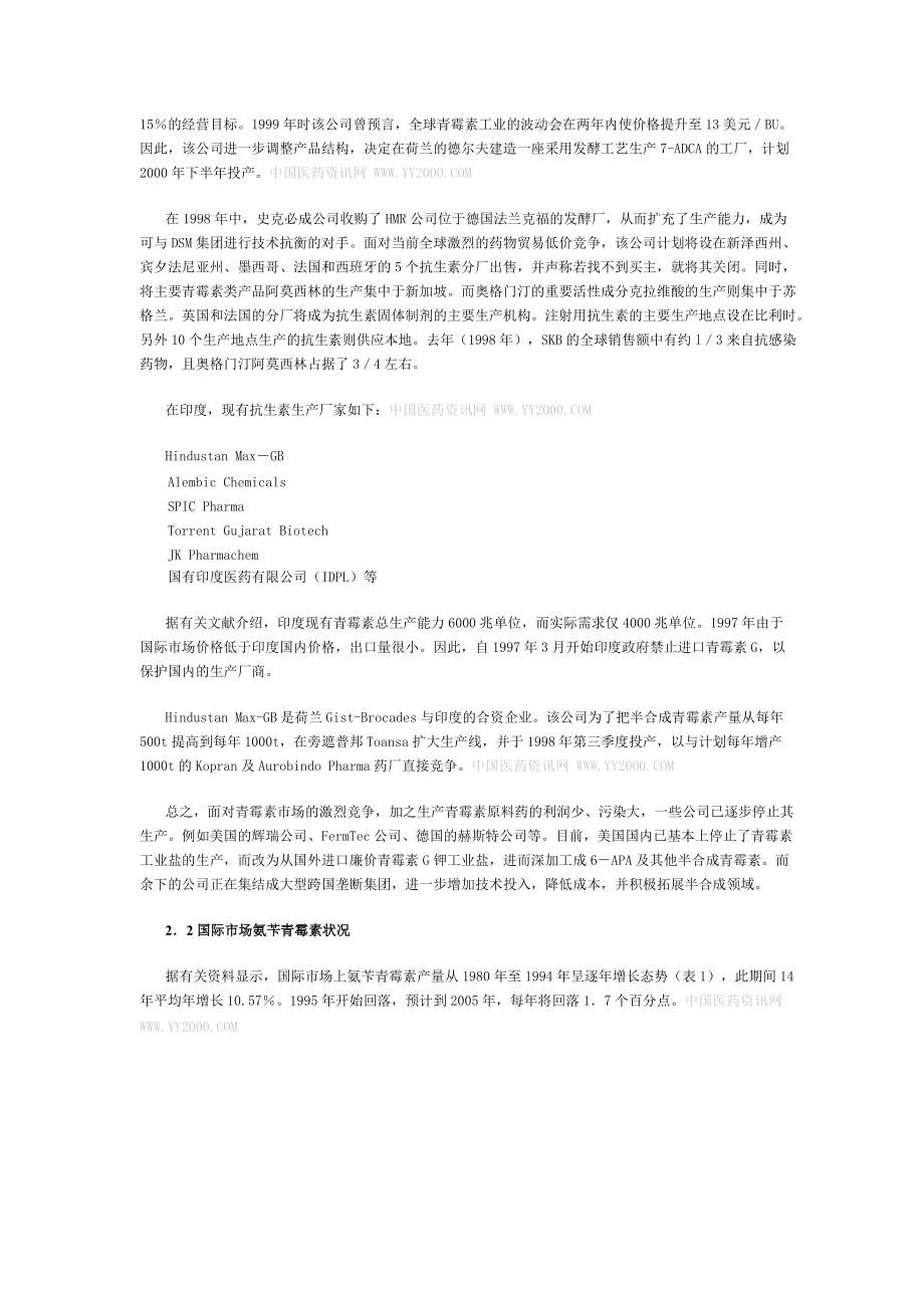 青霉素及其相关产品包括6-APA(1).docx_第3页