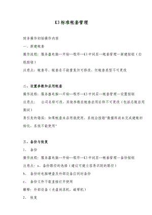 K3标准帐套管理实务.docx