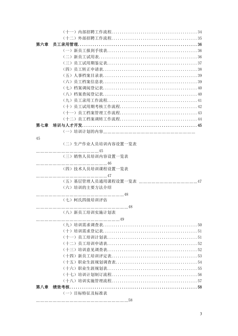 企业管理职位工作手册表格大全.docx_第3页