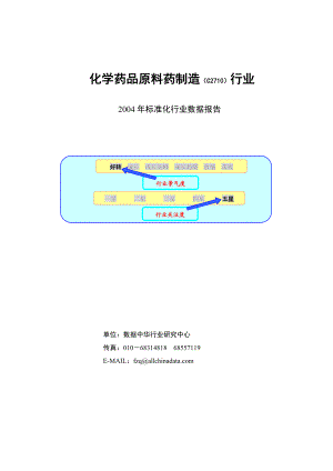 化学药品原料药制造行业报告.docx