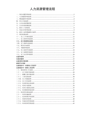 人力资源管理流程XXXX.docx