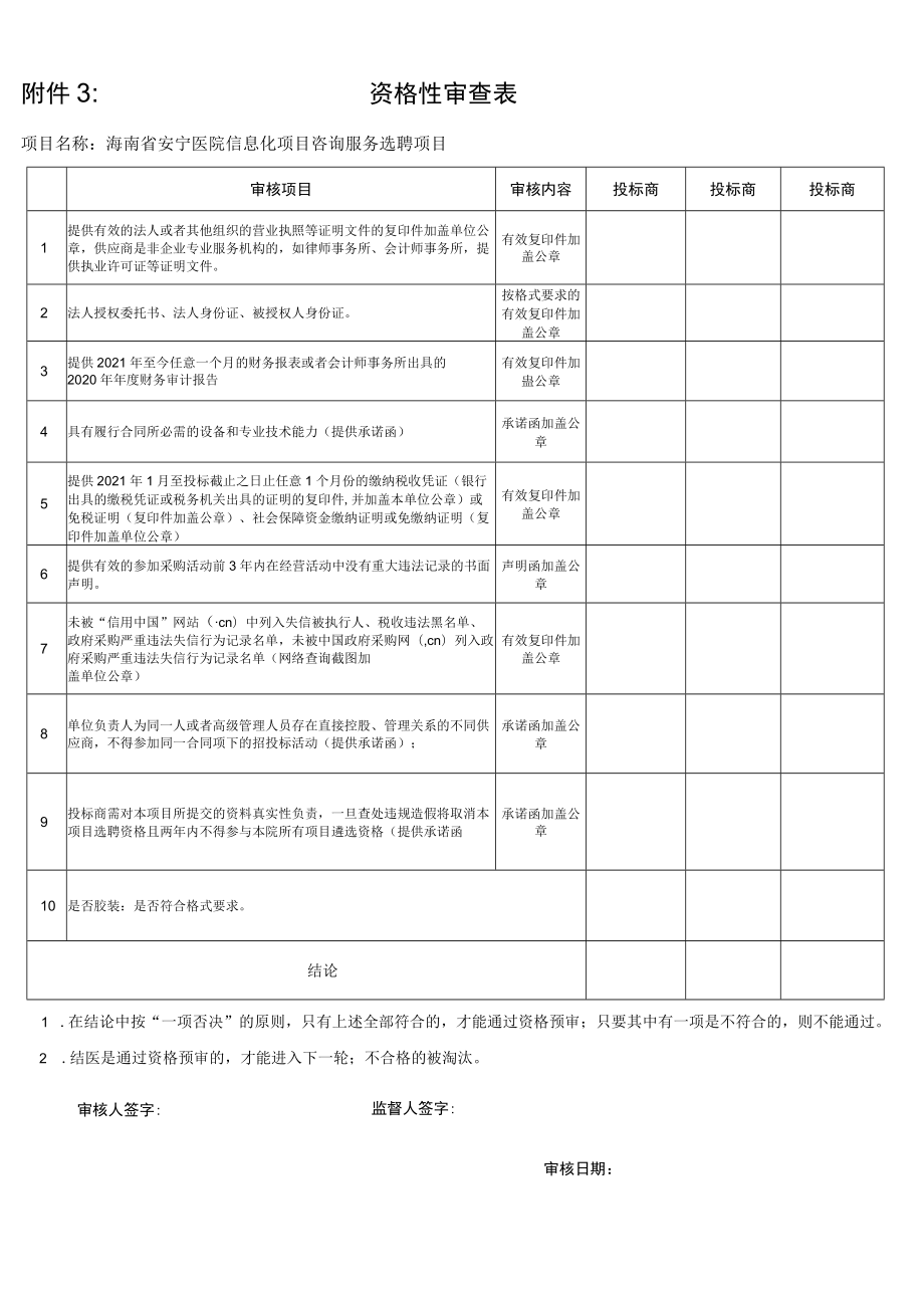 资格性审查表.docx_第1页