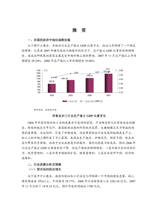 r2008年肉制品行业风险分析报告.docx