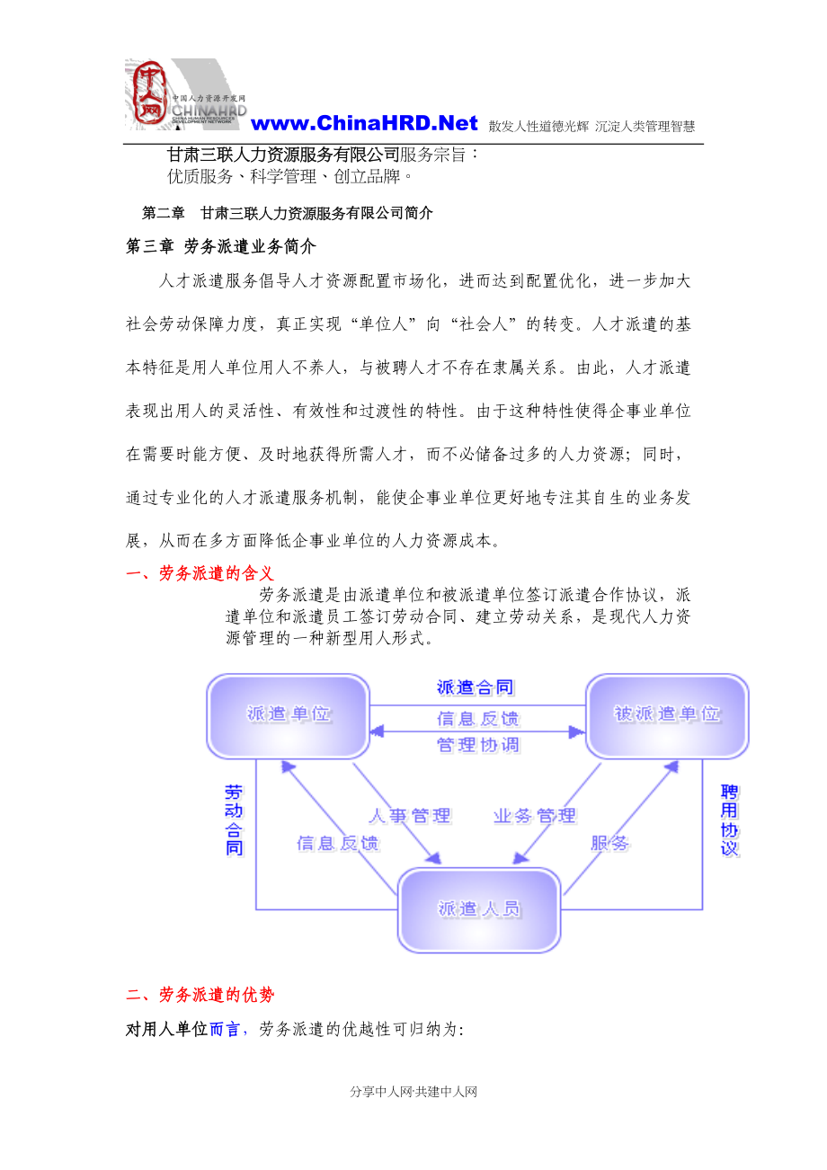 人力资源服务有限公司服务手册.docx_第2页