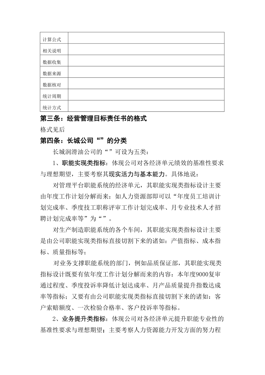 长城润滑油公司实体绩效管理制度细则.docx_第2页