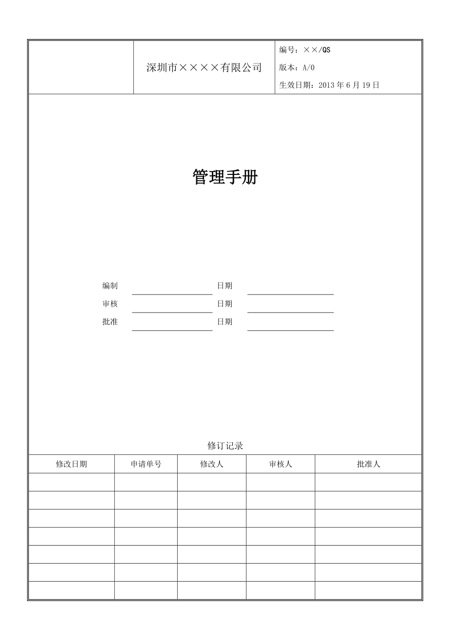 一体化管理手册.docx_第1页