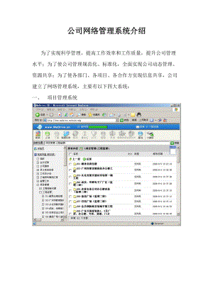 公司网络管理系统介绍.docx