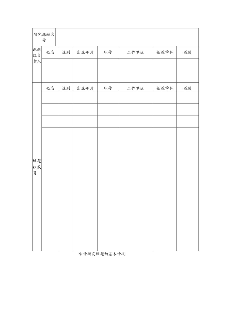 黄浦区青年教师教育教学研究课题申请书.docx_第2页