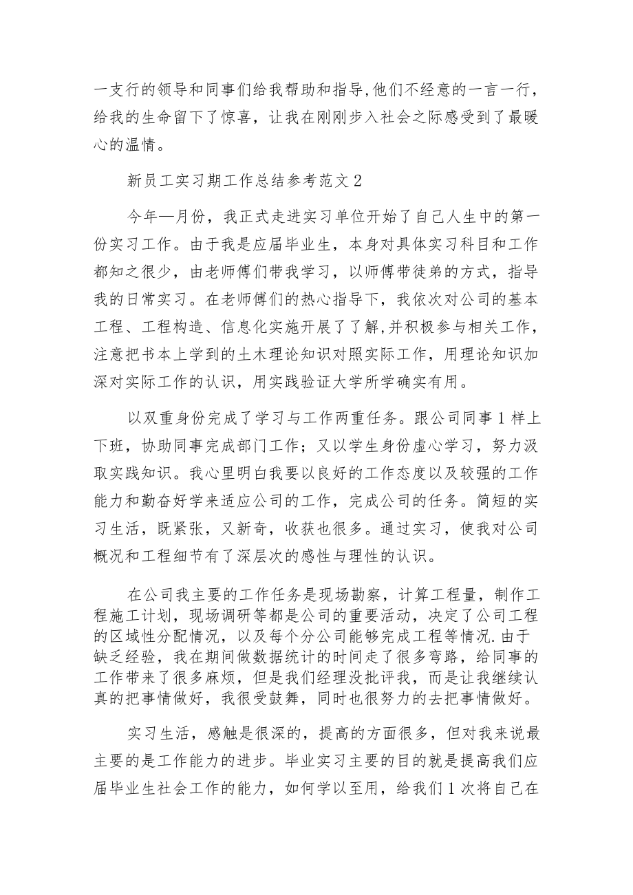 新员工实习期工作总结参考范文.docx_第3页