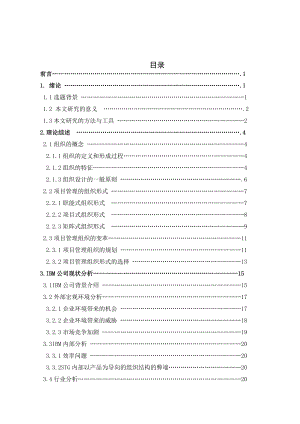 IBM组织结构变革分析.docx