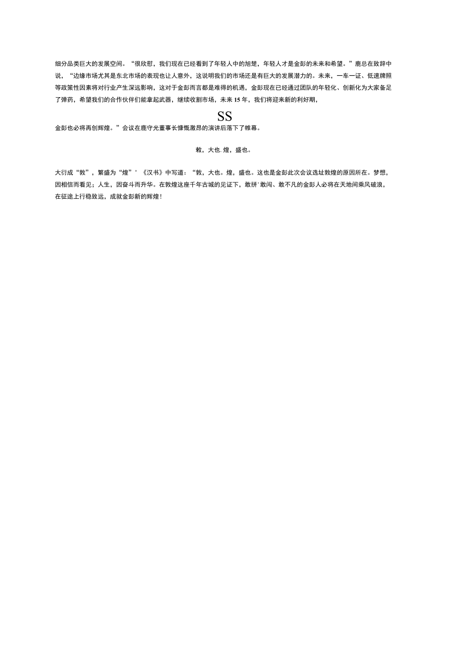 金彭的“新野心”2025年电三目标400万辆电二挺进行业前三！.docx_第3页