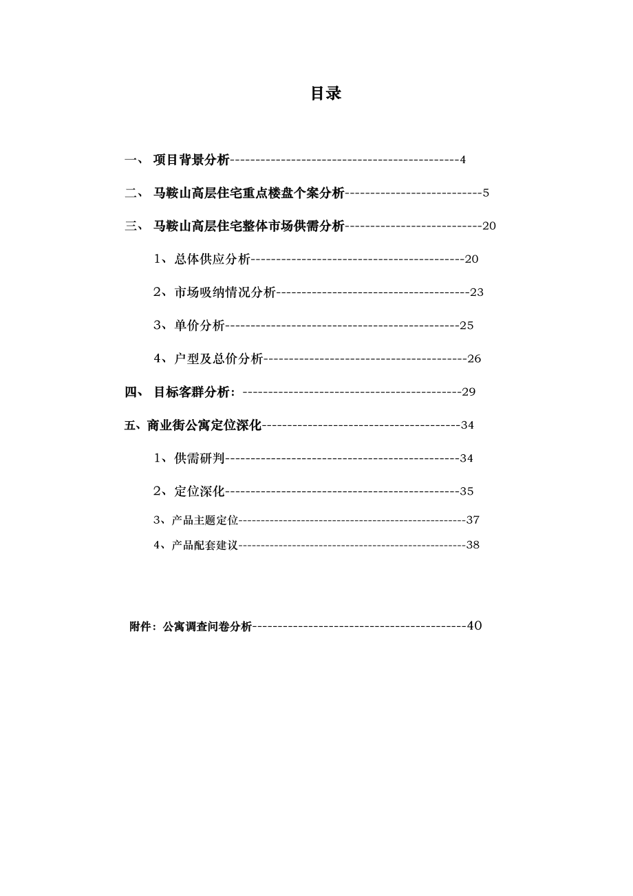 马鞍山地区康泰佳苑商业街公寓产品定位策划报告.docx_第2页