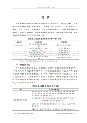 纺织行业风险分析报告.docx