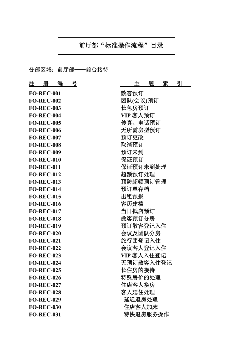 武汉卓悦假日酒店管理体系文件之三标准操作流程--aimseyang.docx_第3页