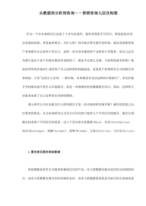 市场研究行业营销咨询七层次构想分析.docx