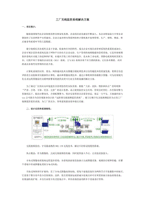 工厂无线监控系统解决方案-DaiyineInc.docx