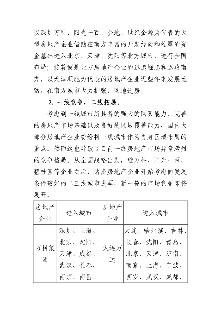 房地产行业异地开发模式研究报告.docx_第3页