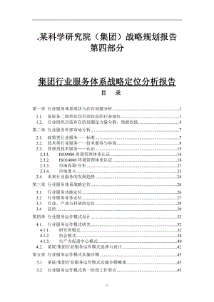 服务行业体系战略定位分析报告.docx