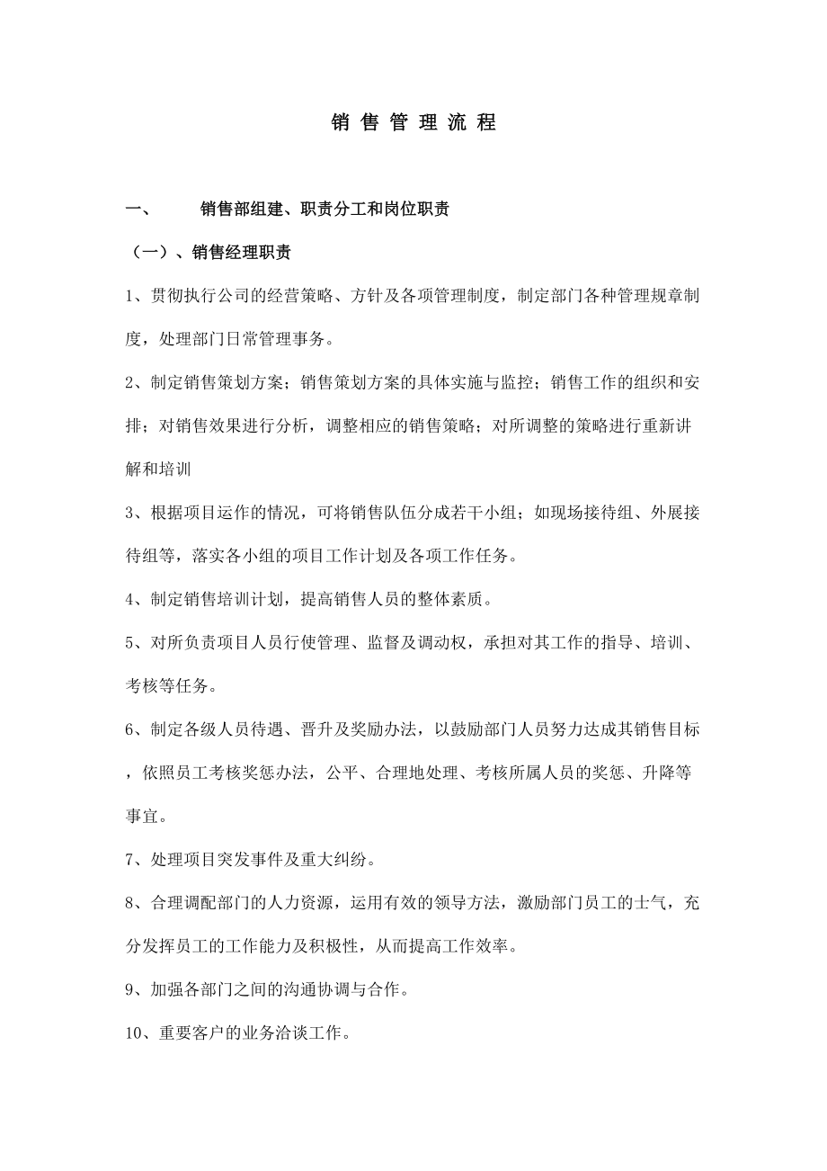 某楼盘销售管理流程.docx_第1页