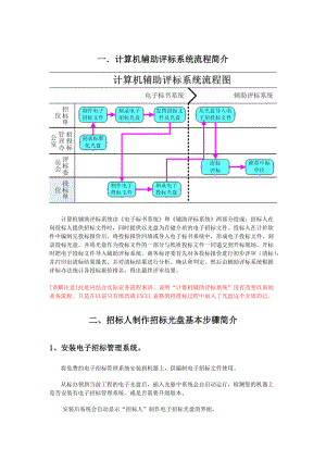 计算机辅助评标系统流程简介.docx