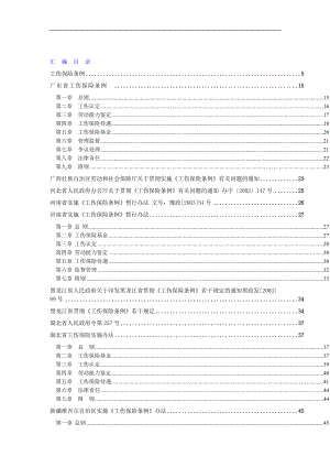 工伤管理条例汇编.docx