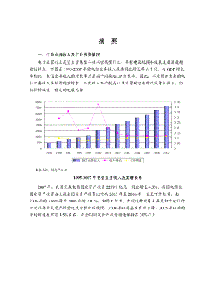 电信运营行业市场分析报告书.docx