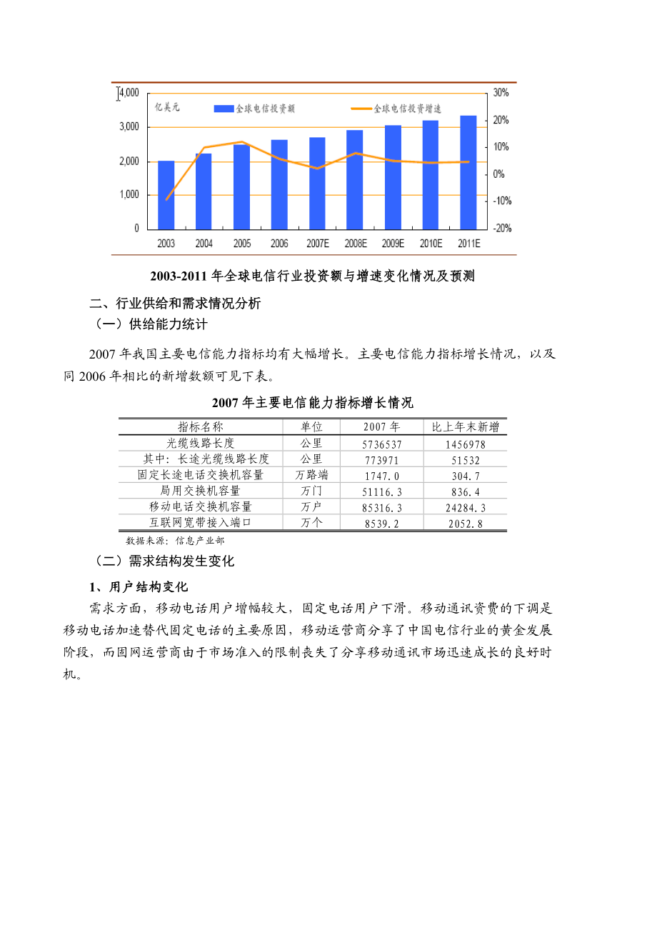 电信运营行业市场分析报告书.docx_第2页