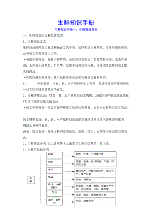 生鲜经营全套资料.docx